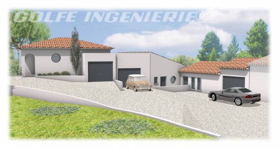 Projet de villas provençales ( Sollies Toucas, 83 )