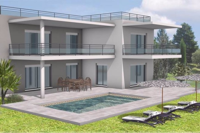 Projet d'une villa Contemporaine, Vallauris. 06