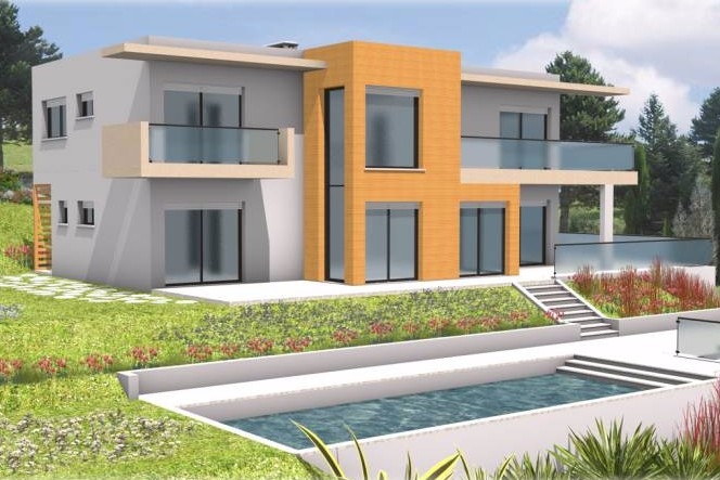 Projet d'une villa Contemporaine, Nice. 06